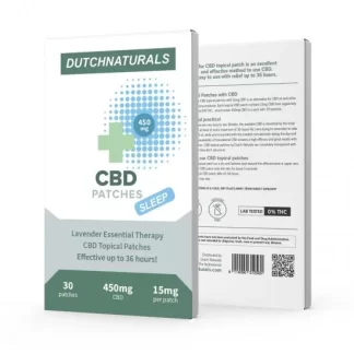 CBD Patches Relax with Lavender 30 x 15mg – 450mg
