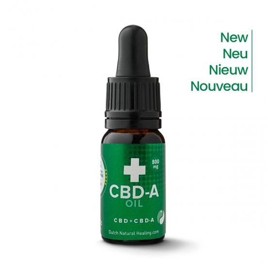 CBD-A oil 10 ml – 8% (800mg)